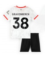 Liverpool Ryan Gravenberch #38 Alternativní dres pro děti 2024-25 Krátký Rukáv (+ trenýrky)